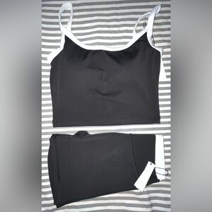 Paragon Double-Layer Sculptseam Plus Short 5" + SmoothHold Low Back Top Sz L Blk